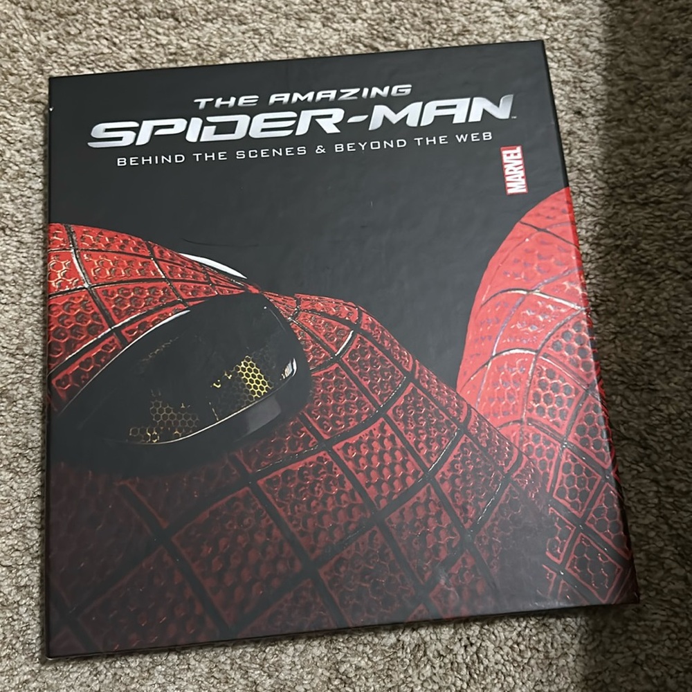The amazing Spider-Man behind the scene book